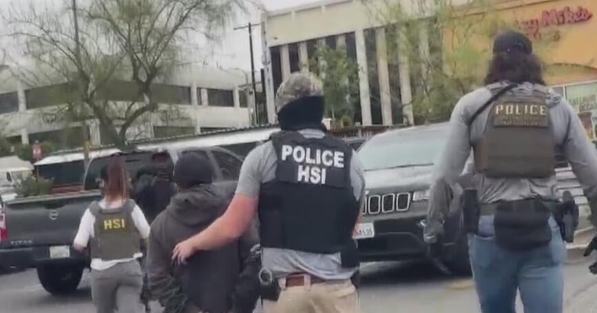 Multiple immigration enforcement operations take place in Los Angeles