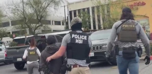 homeland security raids in Los Angeles 
