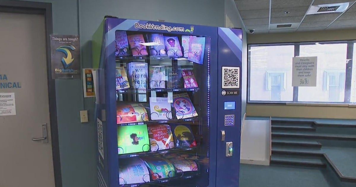 Book vending machine installed at Allegheny County Jail 