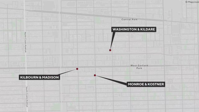 West Garfield Park armed robberies 