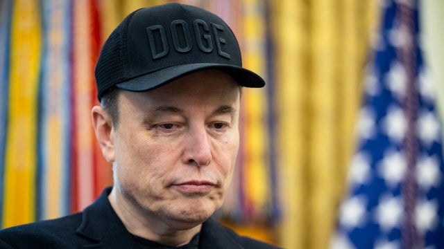 President Trump Holds Press Conference With Musk As He Departs DOGE 