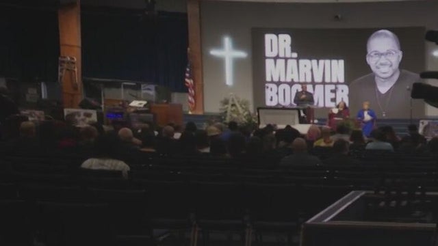 Dr. Marvin Boomer Jr. funeral East Oakland church 