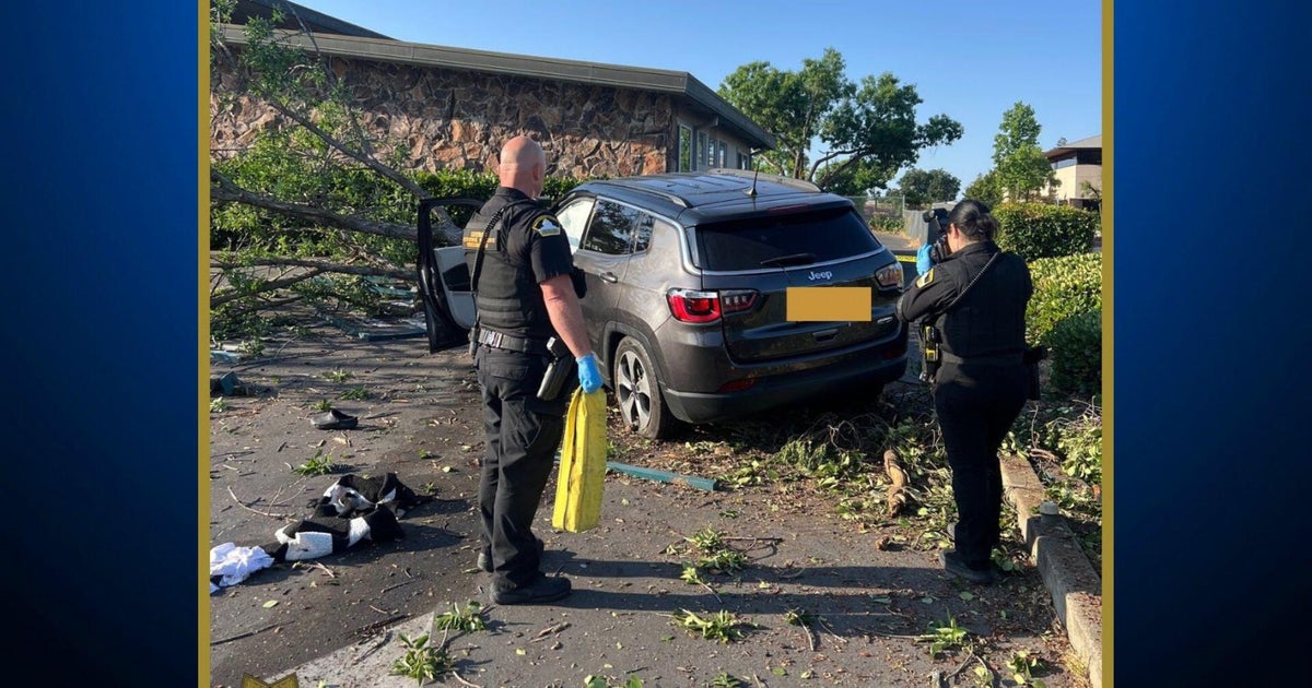 Man shot twice while driving in Arden-Arcade, crashes into tree 