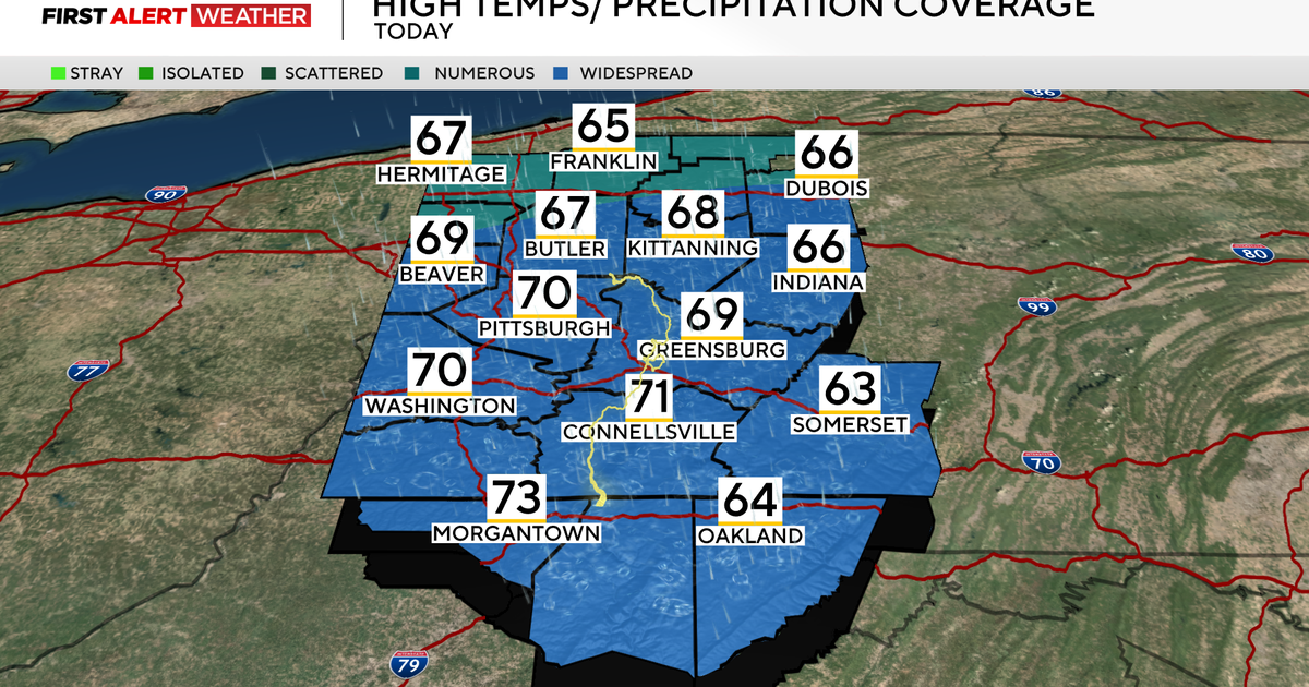 Smoky haze in Pittsburgh gives way to rain and thunderstorms on Sunday 