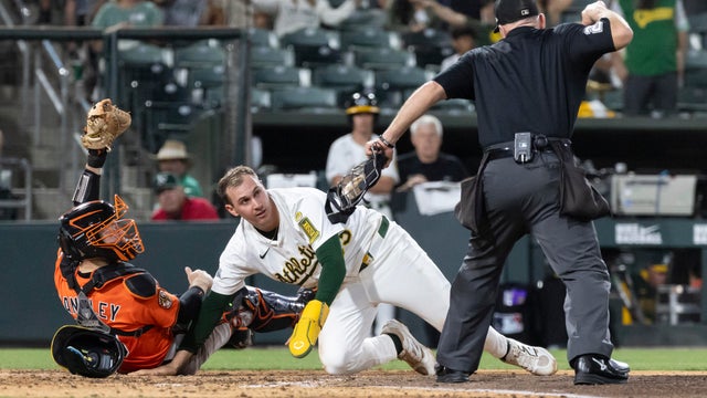 Orioles Athletics Baseball 