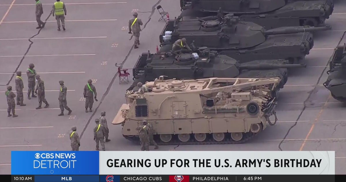 Celebrating the U.S. Army's 250th birthday ball - CBS Detroit