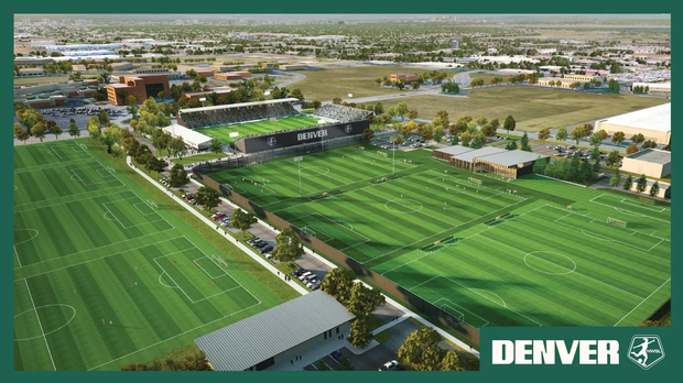 Renditions of Denver NWSL's official training center