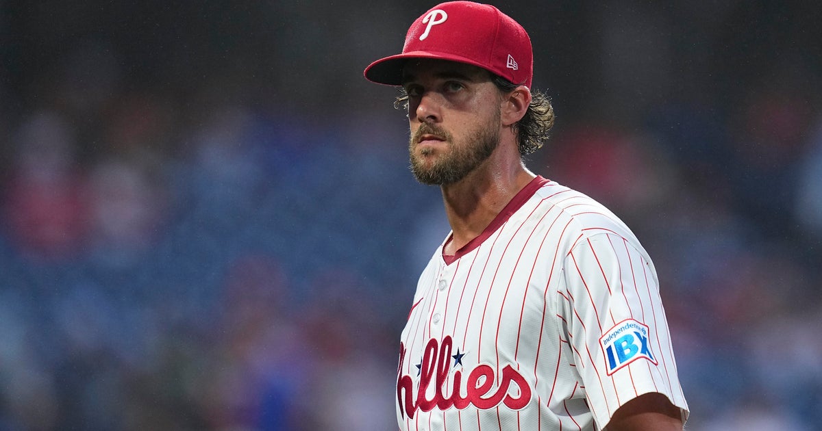 Phillies shut down Aaron Nola, already on IL, after rib injury 