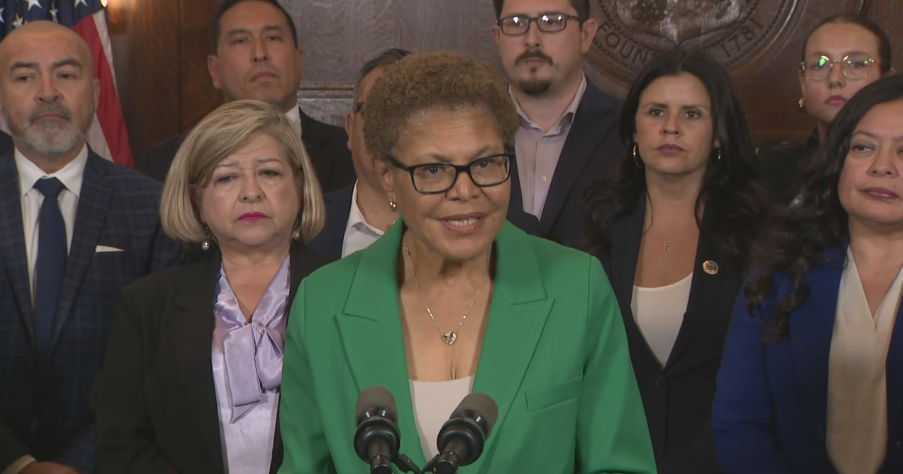 Mayor Bass, regional mayors call for end to ICE raids in Southern California 