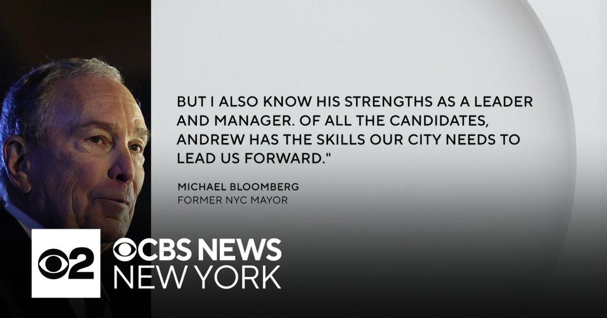 Bloomberg backing Cuomo for 2025 NYC mayoral race - CBS New York