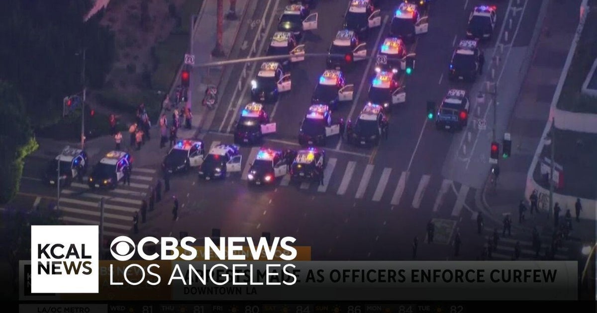 An overnight curfew for downtown LA curtails unrest, resulted in ...