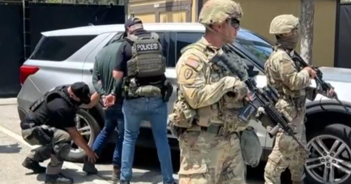 National Guard assisting ICE with arrests in Los Angeles - CBS News
