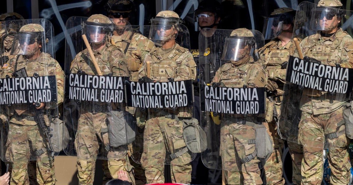 What is the National Guard's role in Los Angeles amid protests?
