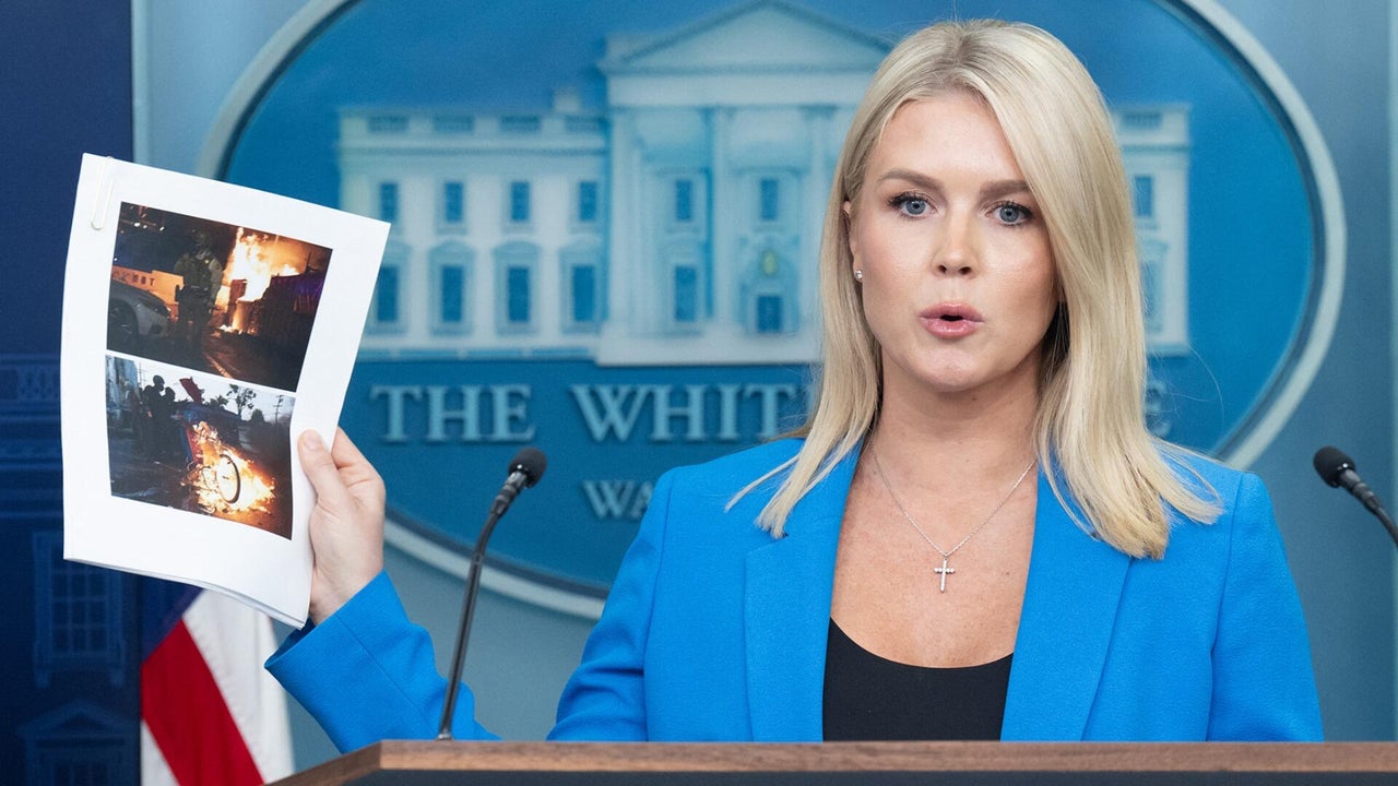 White House press secretary asked about China trade deal, "No Kings Day"  and L.A. protests