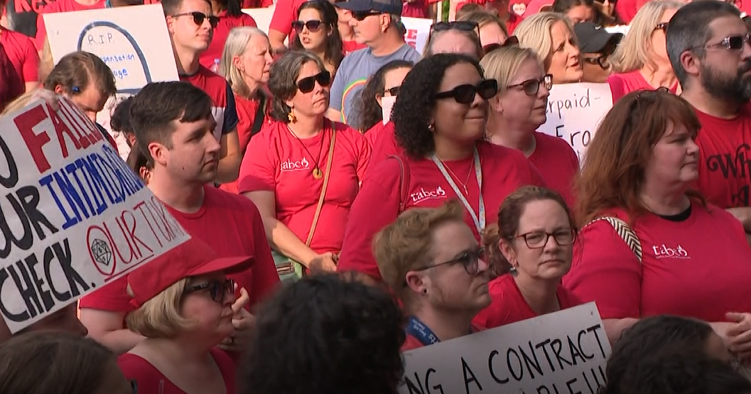 Baltimore County teachers continue fight for promised pay raises 