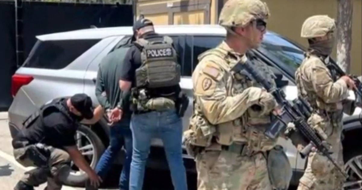 ICE raids continue amid Los Angeles protests - CBS News