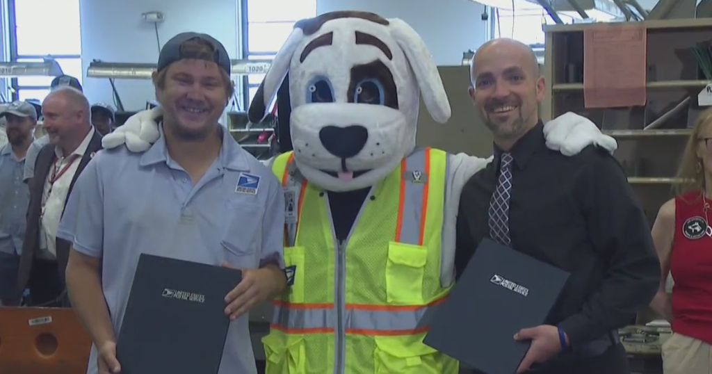 Two Pittsburgh mail carriers being hailed as heroes after rescuing woman from dog attack 