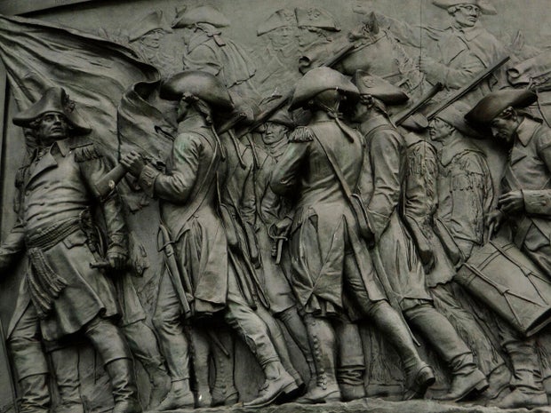 American Revolutionary War. The Washington Monument.