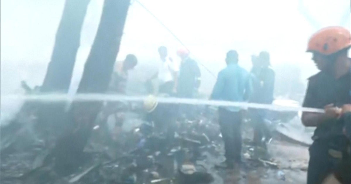 Passenger plane headed to London crashes in the Indian city of Ahmedabad shortly after takeoff