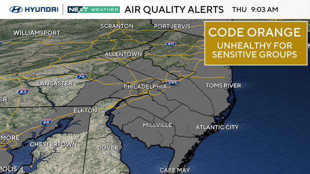 Code Orange air quality alert for June 12 