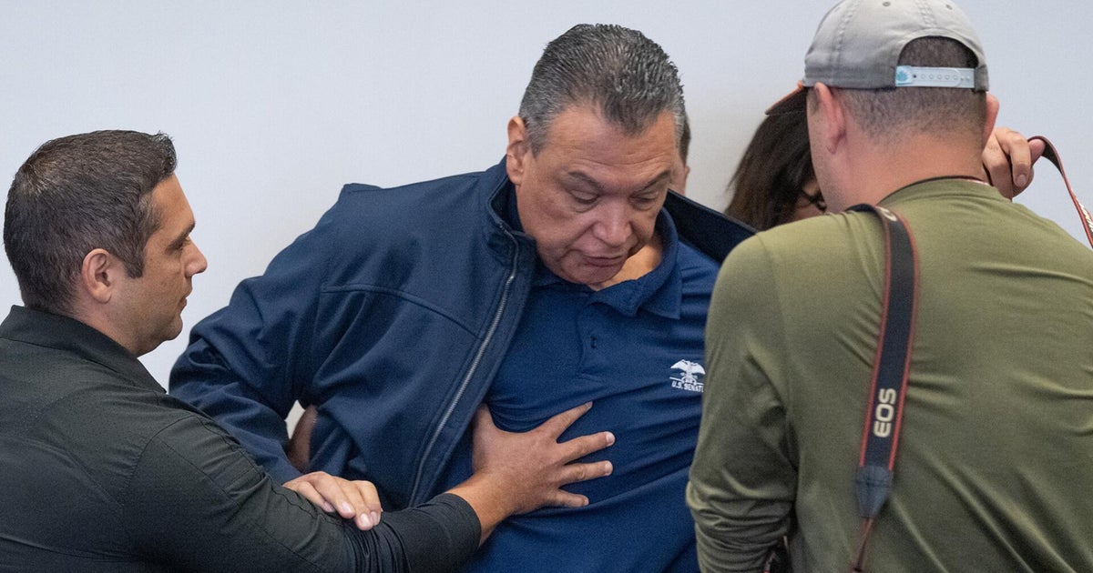 Eyewitness account of Sen. Alex Padilla's forcible removal from Noem conference