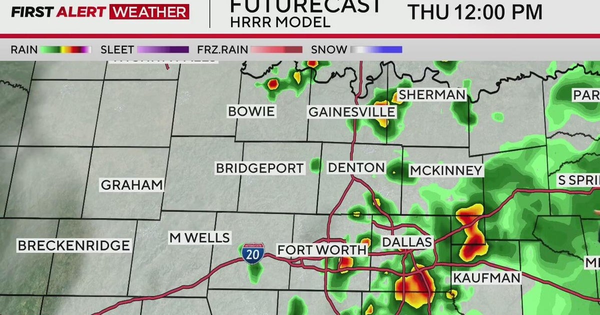 More heavy rain and flood threats on the way for North Texas - CBS Texas