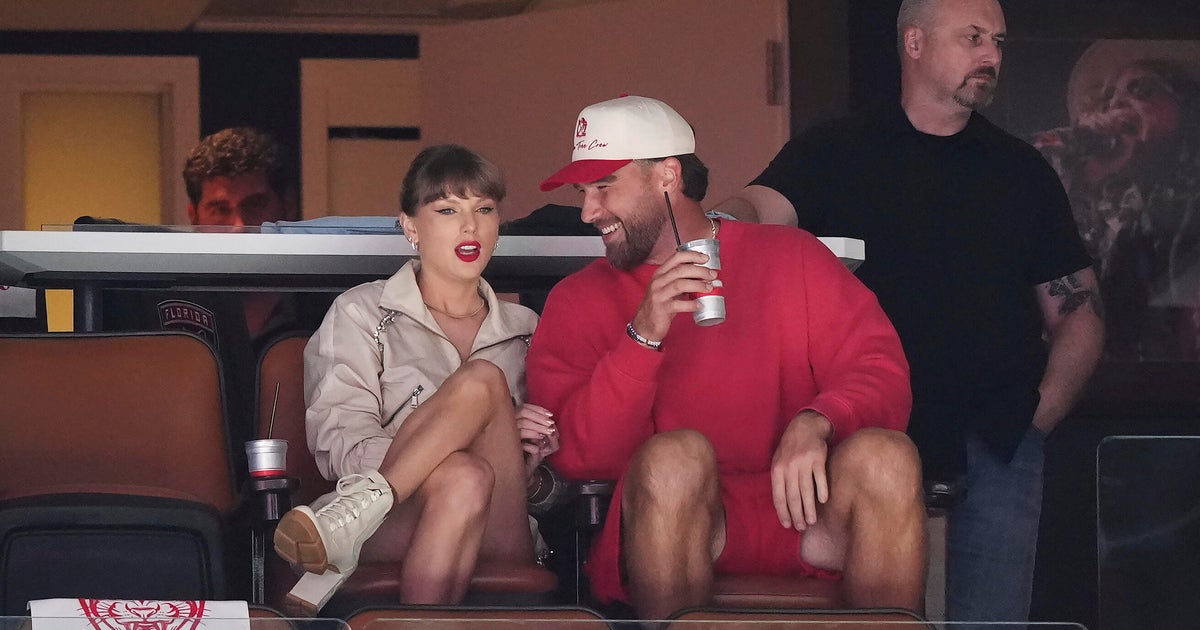 Taylor Swift & Travis Kelce attend Game 4 of Stanley Cup Final in Sunrise 