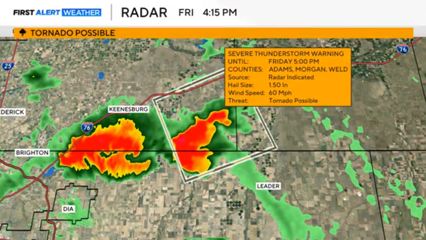 Tornado Warnings Issued in Montana, Colorado, Idaho