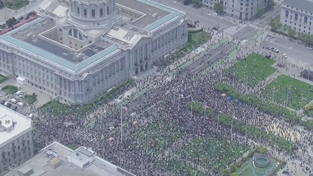 "No Kings" protest San Jose 