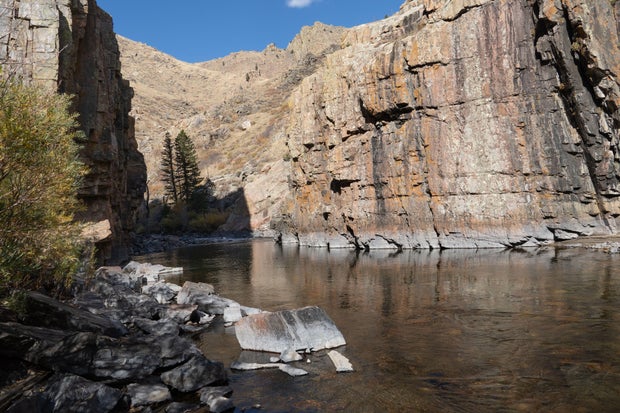 Cache La Poudre Canyon, northern Colorado 