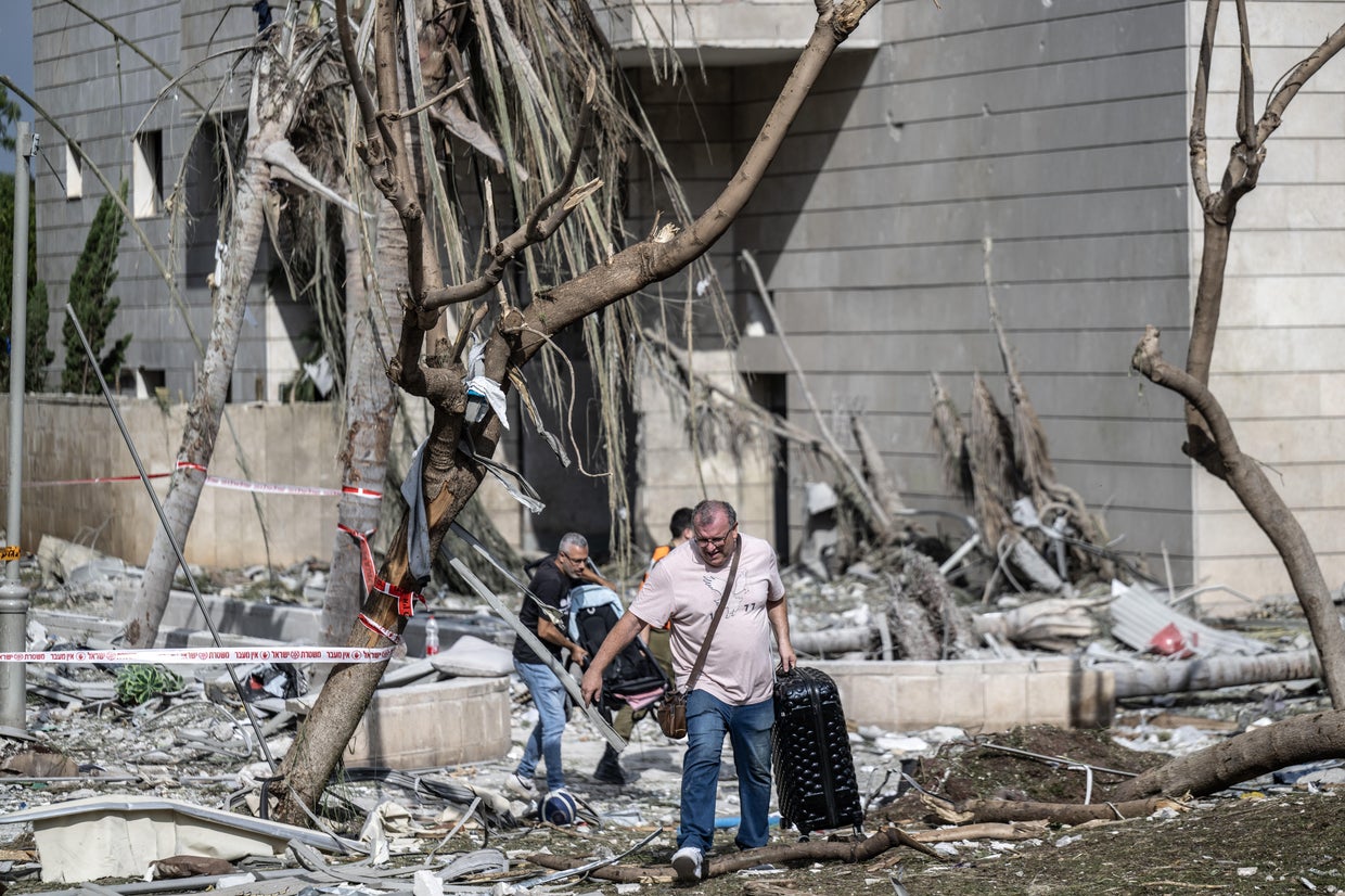 Israel strikes Iranian state TV, warns people to evacuate Tehran after