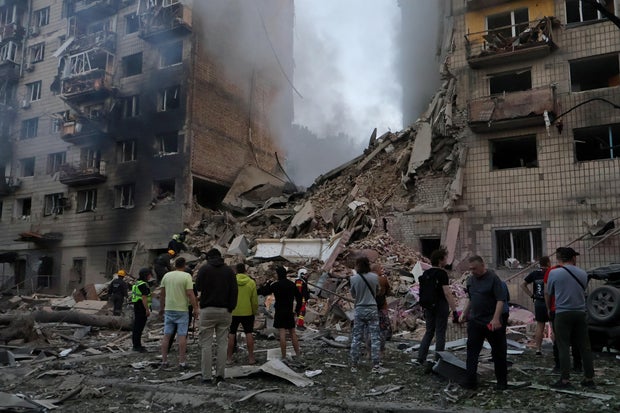 Deadly Drone-And-Missile Strike On Ukraine's Capital