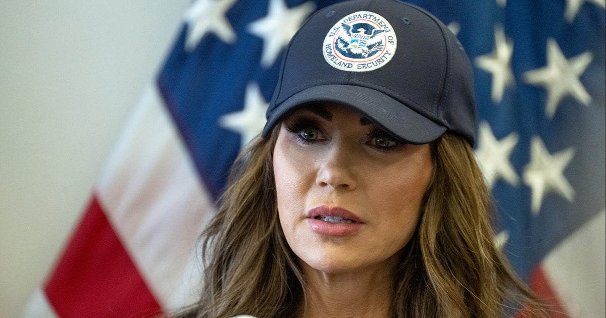 Homeland Security Secretary Kristi Noem hospitalized after allergic reaction
