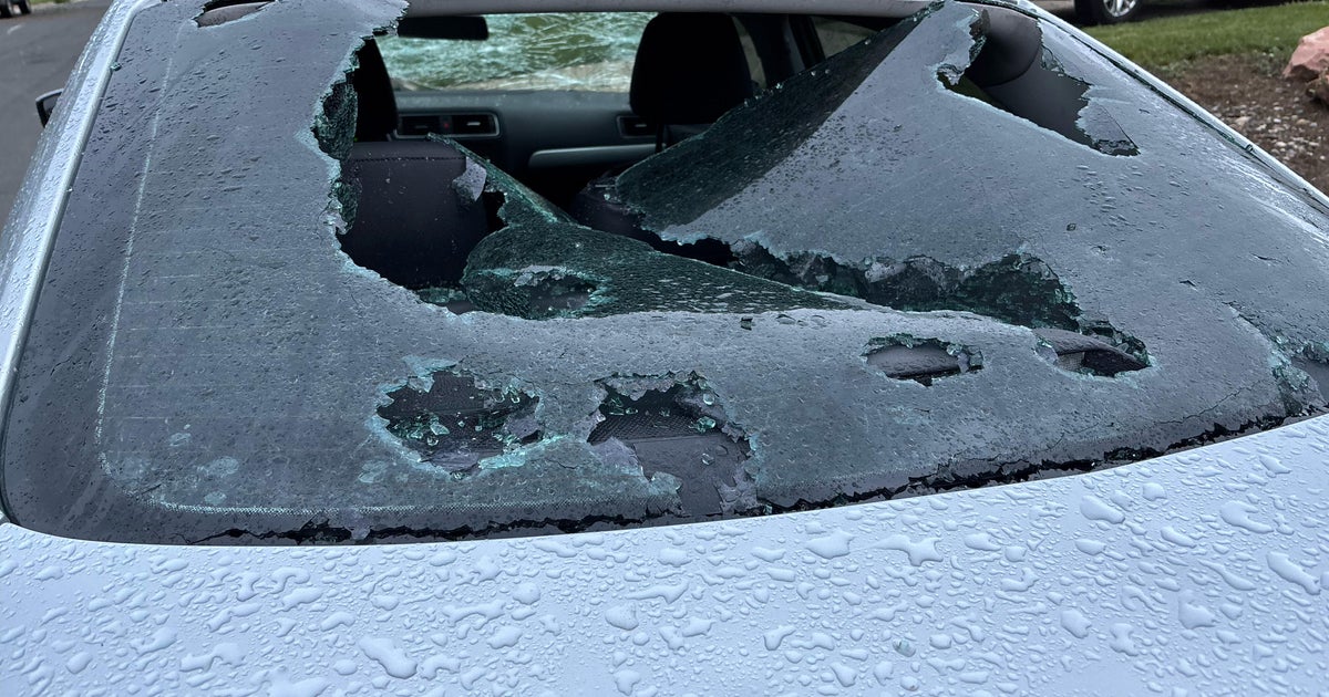 Damaging hail hits Milliken, more severe weather expected Tuesday 