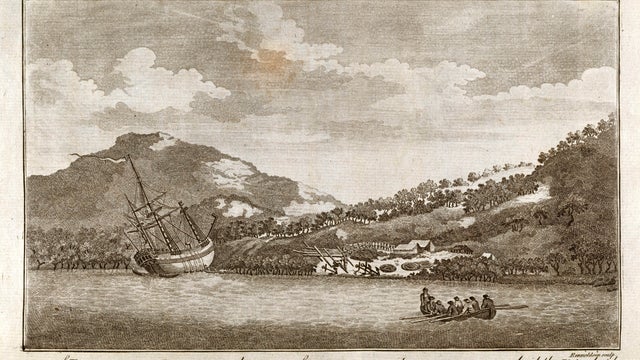 The Endeavour, c 1770. 