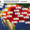 Maps show forecast for looming heat wave