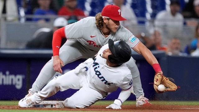 Phillies Marlins Baseball 