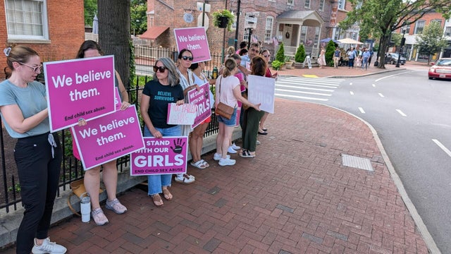 Protesters rally after not guilty verdict for Maryland teacher
