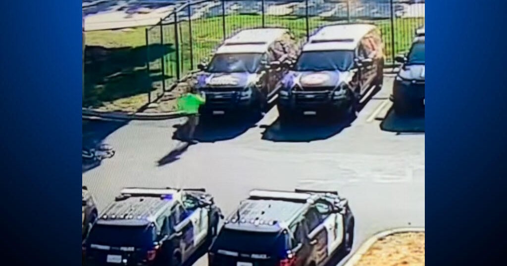 Pittsburg police seek suspect caught on video vandalizing patrol vehicles 