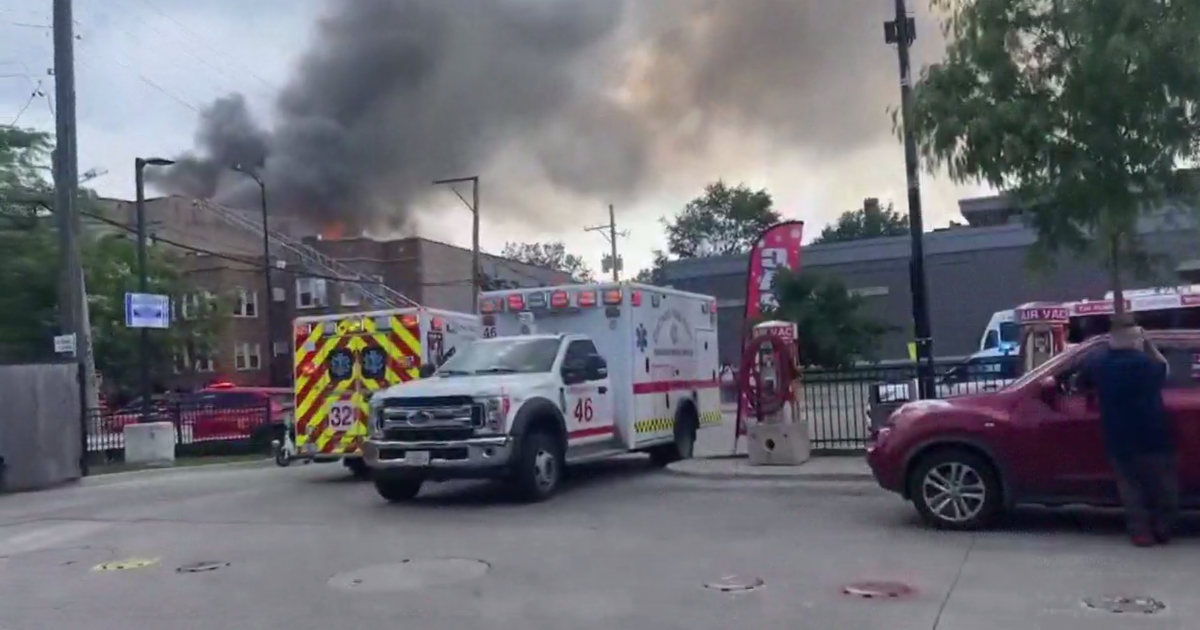 Fire rages at apartment building in North Park neighborhood 