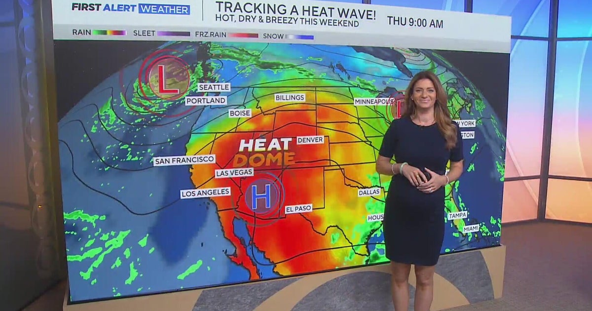 The heat is on with temperatures rising into the weekend - CBS Colorado