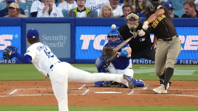 Padres Dodgers Baseball 