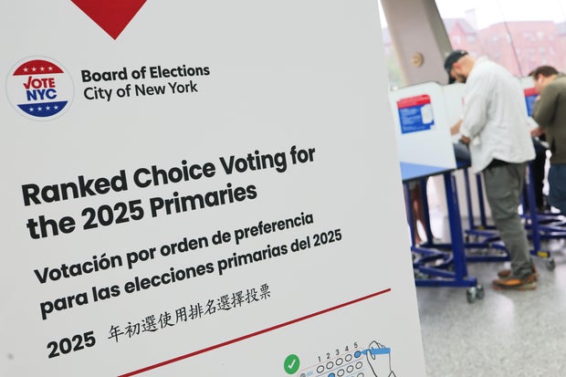 Early Voting Continues For New York Primary Elections 