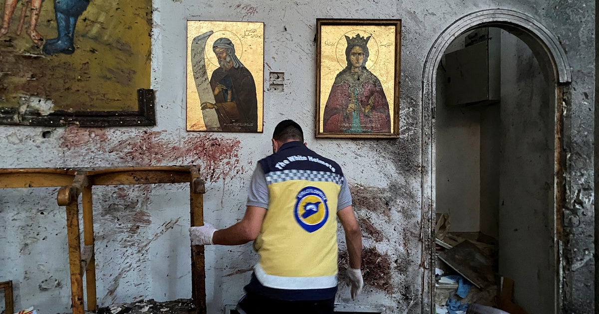 Suicide bomber at Syrian church kills at least 25 