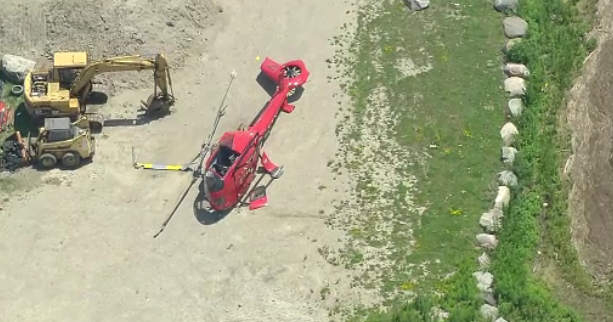 Helicopter crashes close to restaurant in St. Clair County 