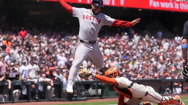APTOPIX Red Sox Giants Baseball 