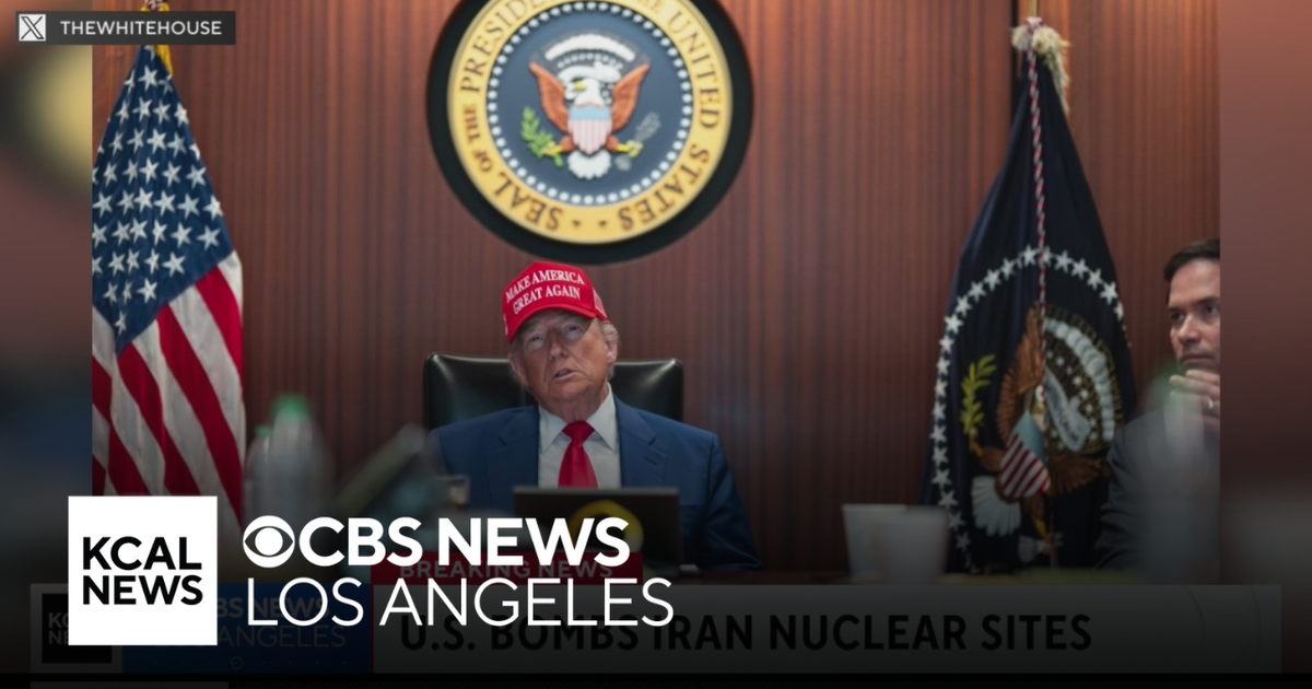 President Trump confirms U.S. strike on three Iranian nuclear ...