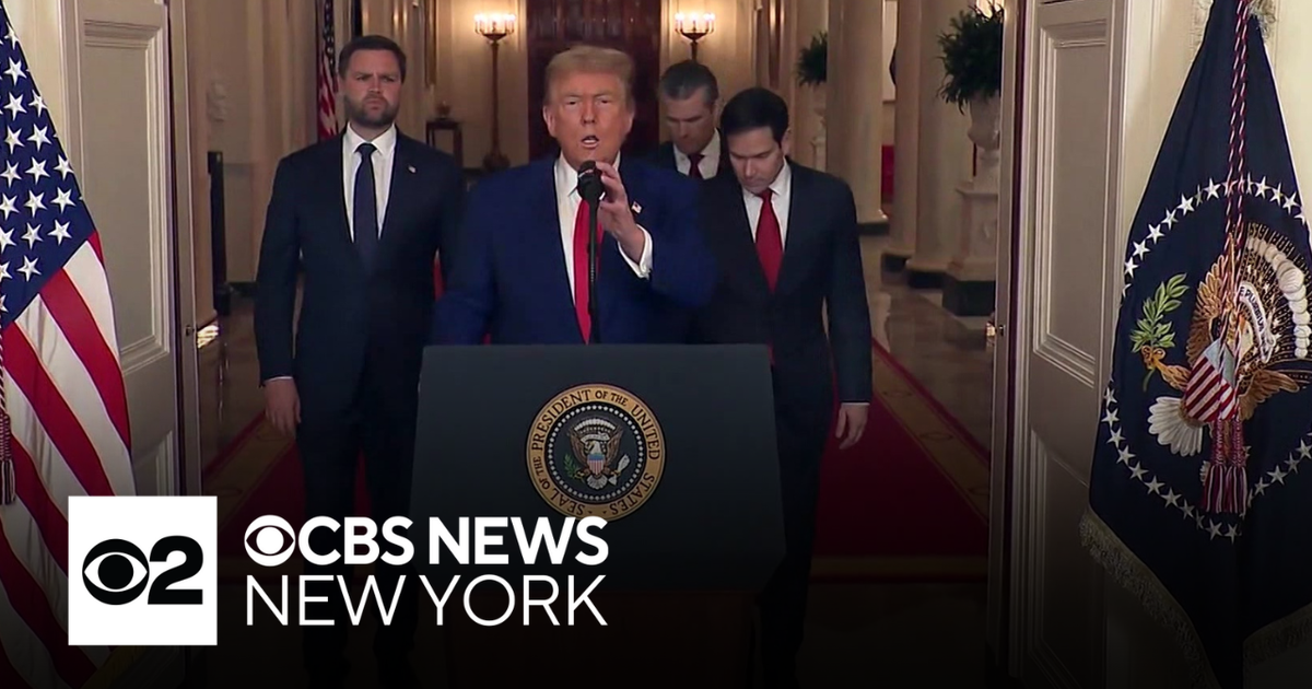 Trump administration shares mixed messages on Iran - CBS New York