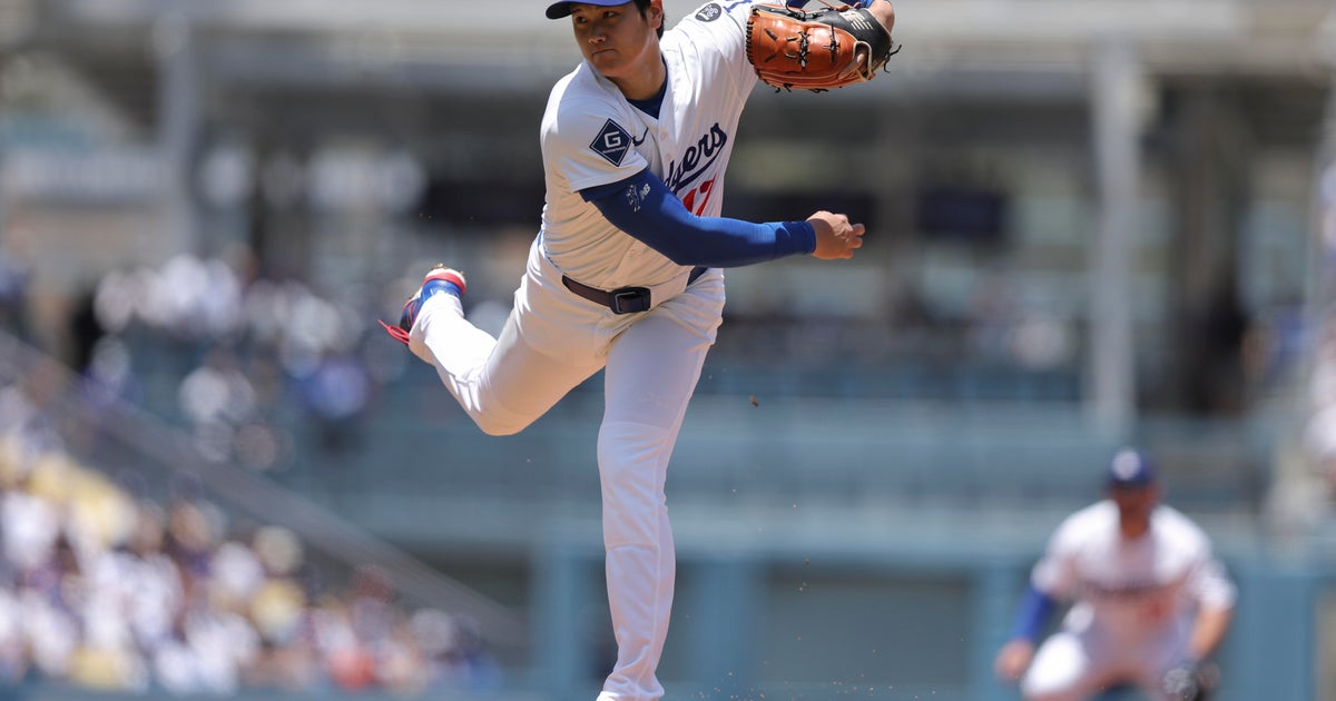 Shohei Ohtani pitches 1 sharp inning, then drives in 5 runs in Dodgers' 13-7 win over Nationals 