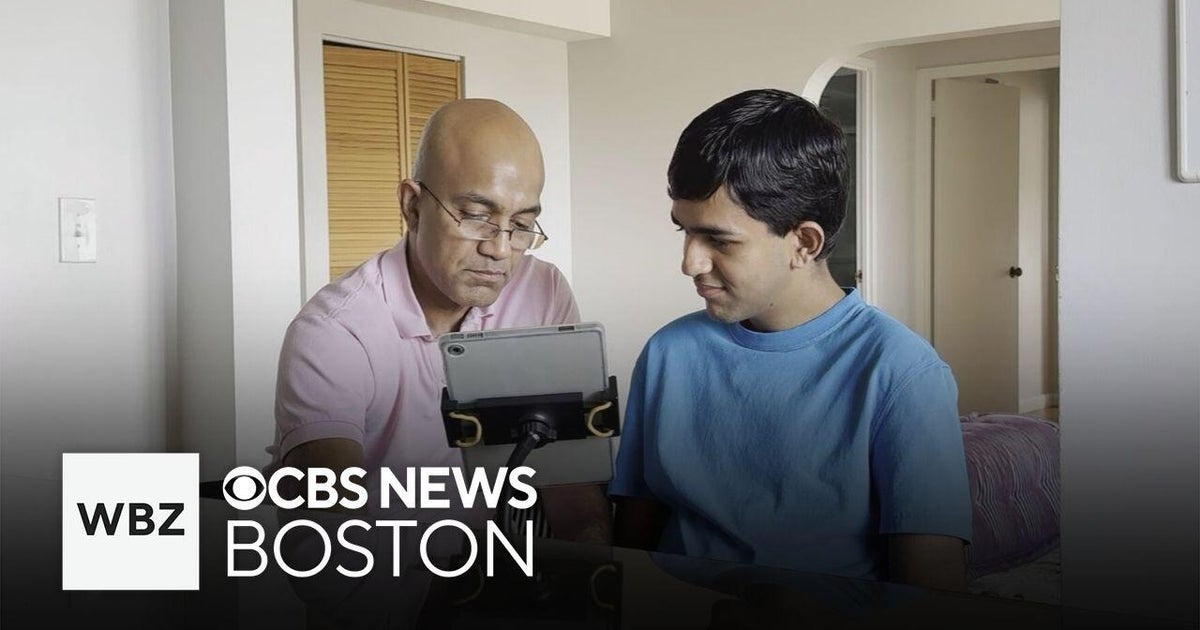 Non-speaking Brookline teen with autism is headed to MIT - CBS Boston